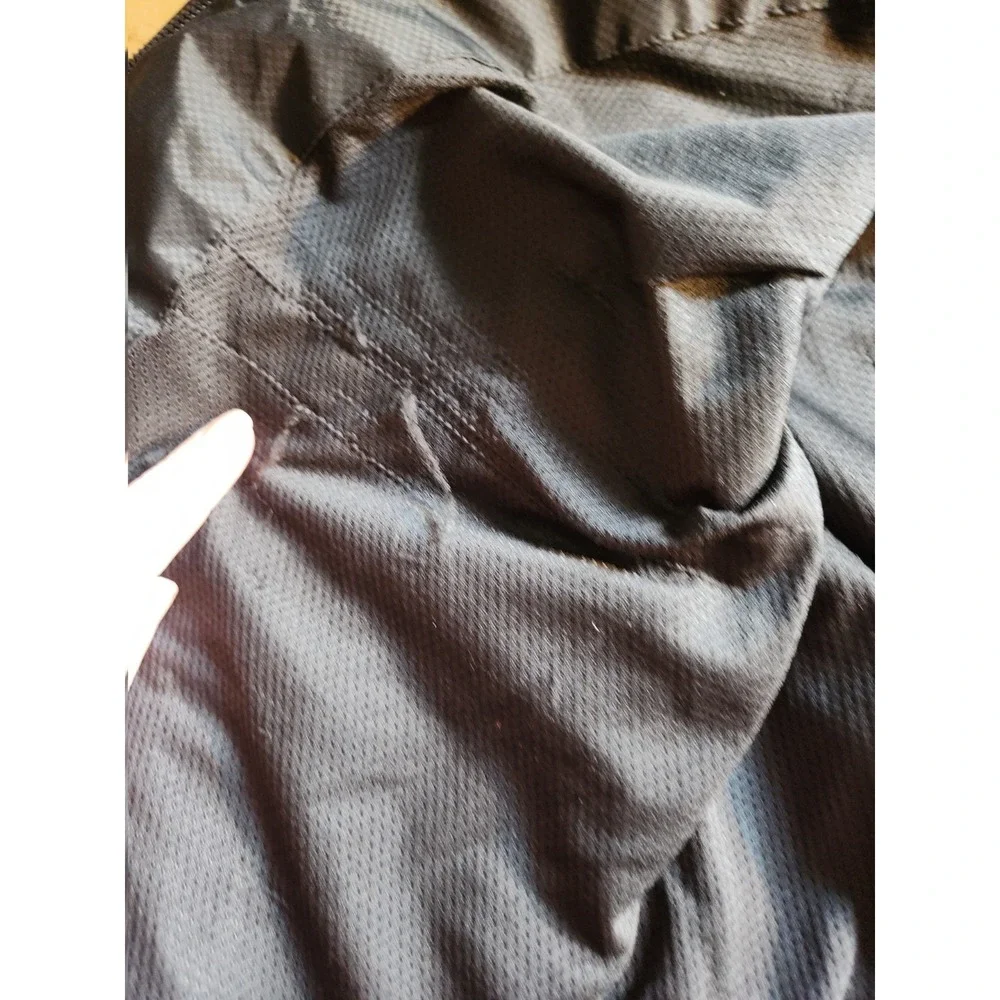 Men's Adidas Essential Black Windbreaker With Mesh Lining, Sz M.